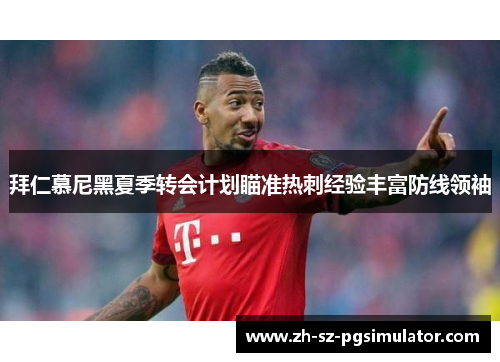拜仁慕尼黑夏季转会计划瞄准热刺经验丰富防线领袖